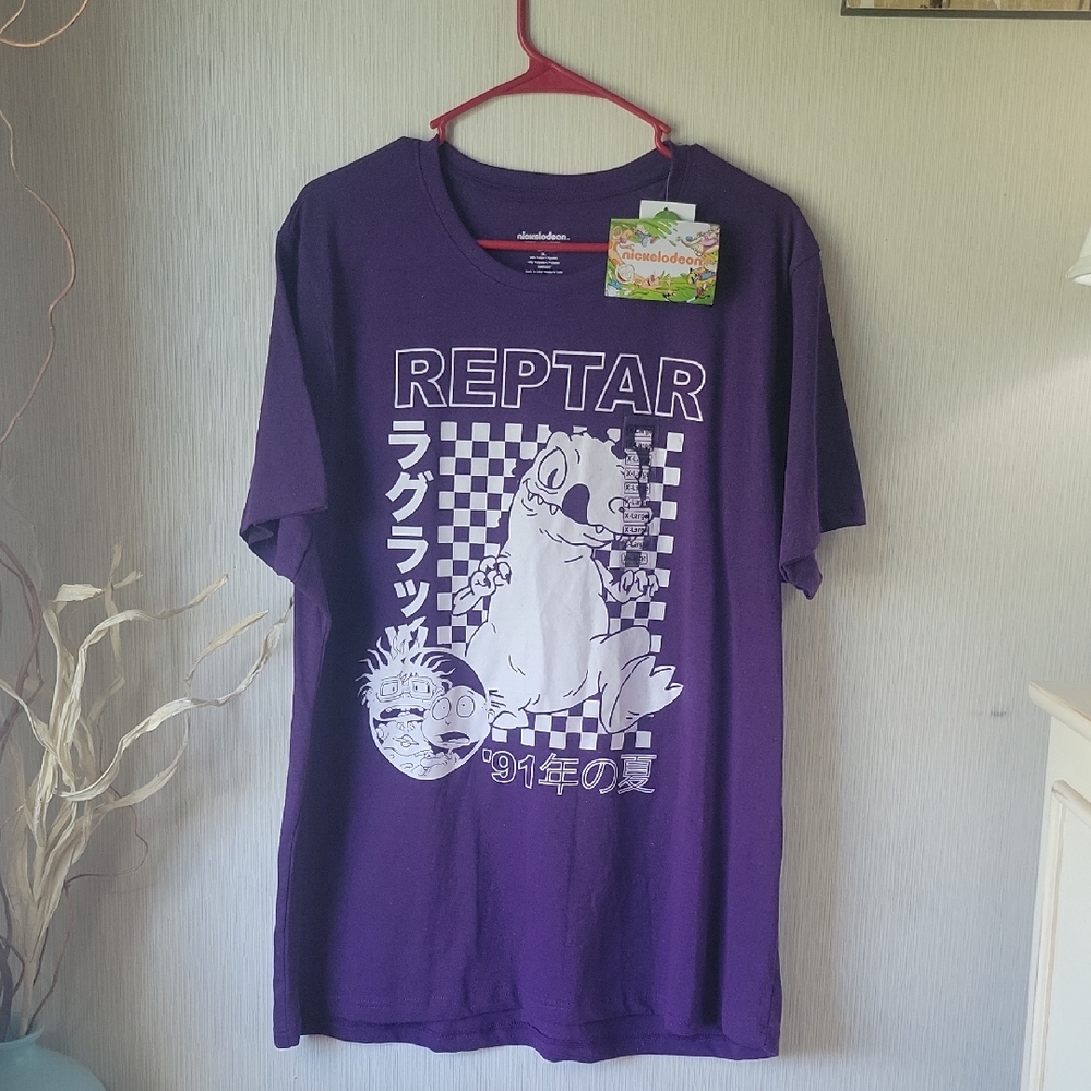 Nickelodeon Purple Reptar Tee